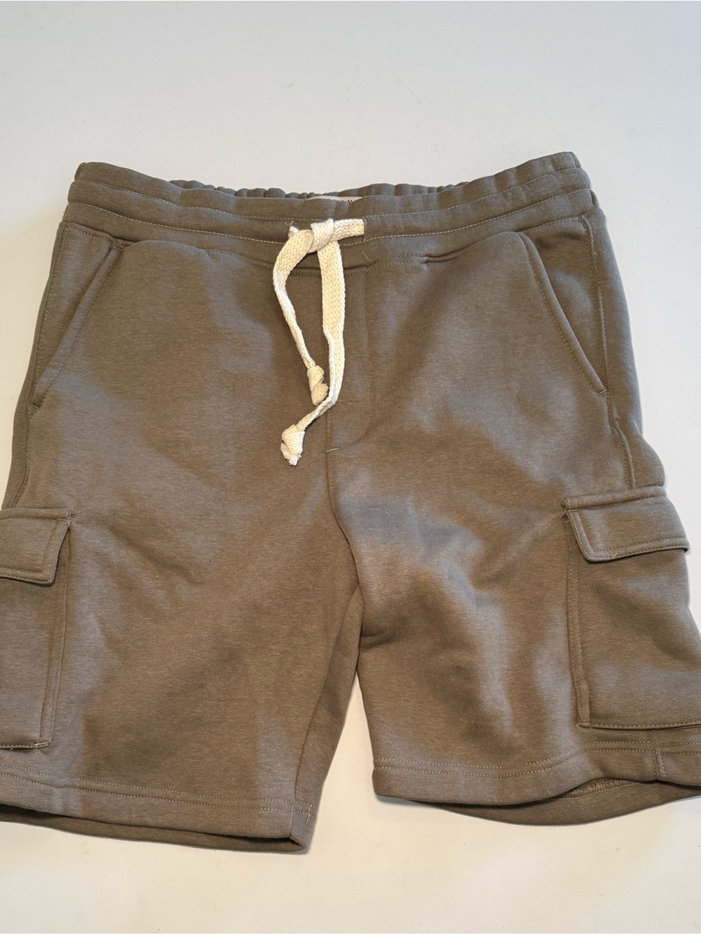 Free Planet Men's Cargo Drawstring Sweat Shorts Size Medium